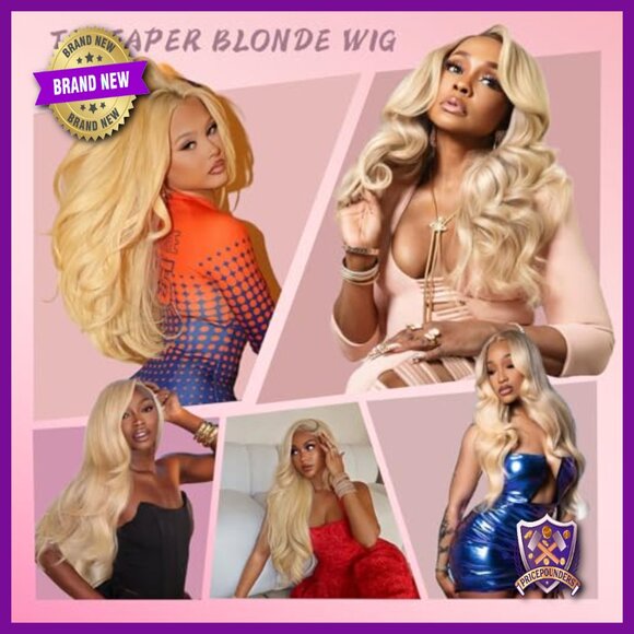 32 Inch Human Hair Lace Front Wig 200 Density Body Wave Glueless main image 6